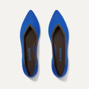 Rothy’s Point Shoe in Lazuli / New Without Tags / Size 11